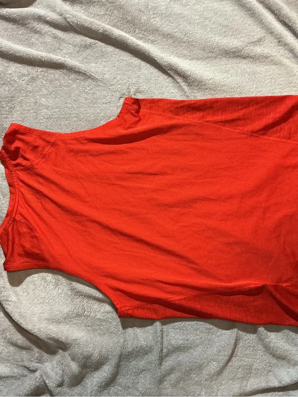 The North Face Men's Bright Red Athletic Tank Top